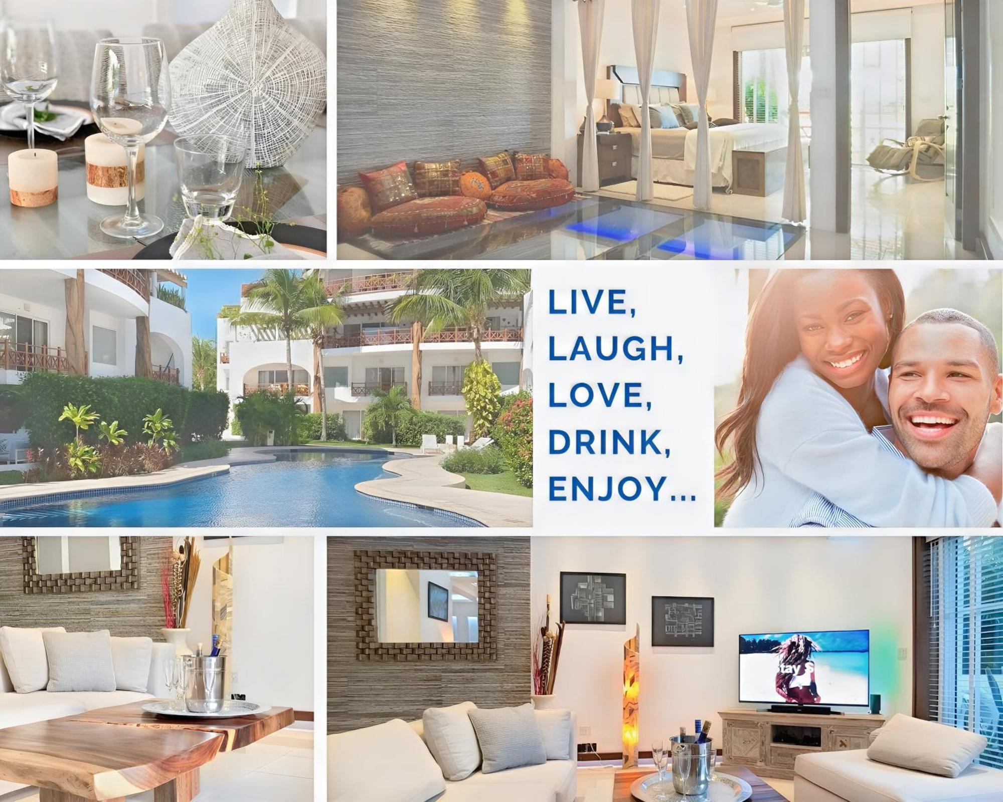 Luxury Duplex -4 Pers- 2Mn Beach&5Th Av, Pool, Gym Playa del Carmen Kültér fotó