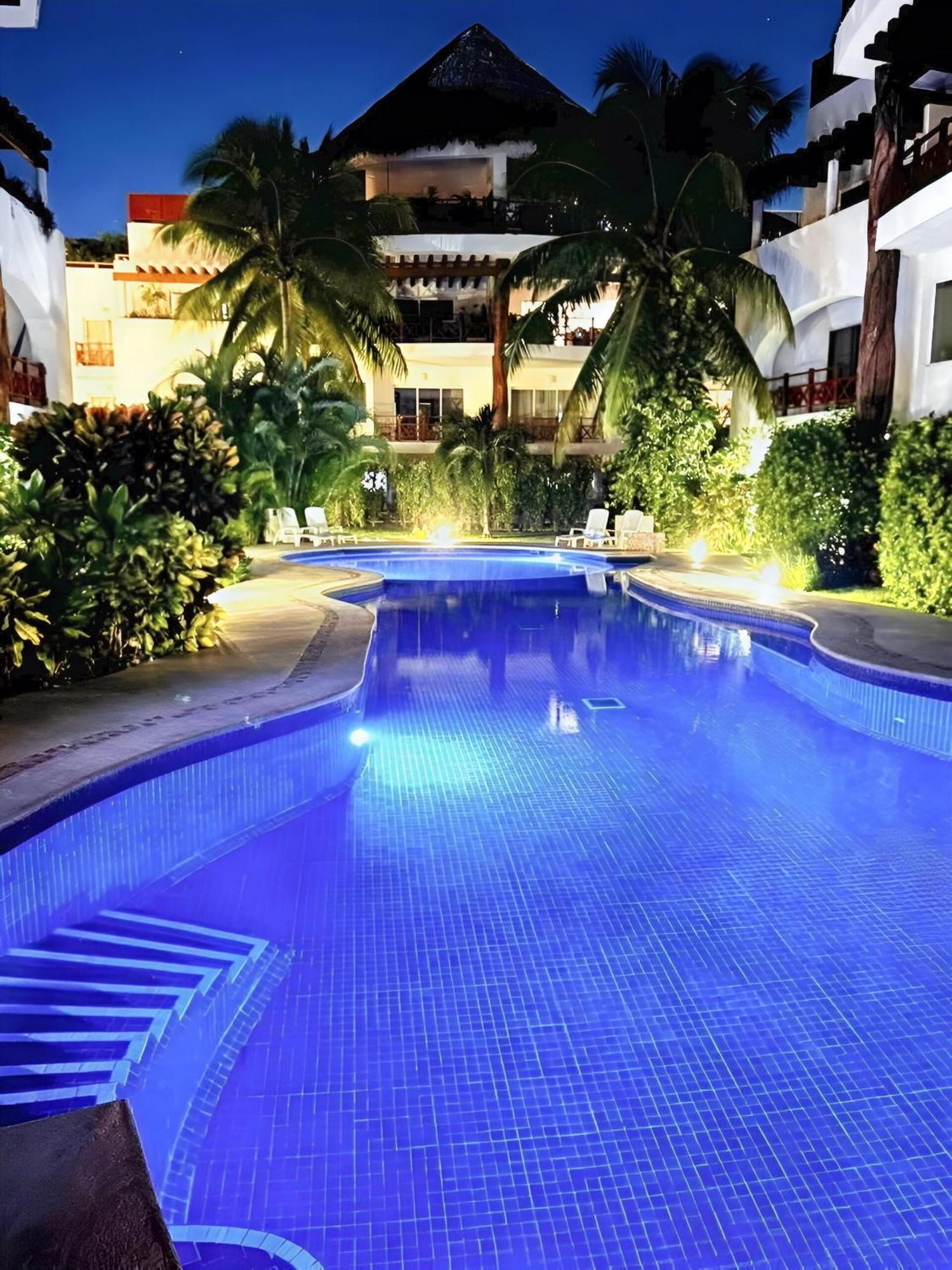 Luxury Duplex -4 Pers- 2Mn Beach&5Th Av, Pool, Gym Playa del Carmen Kültér fotó