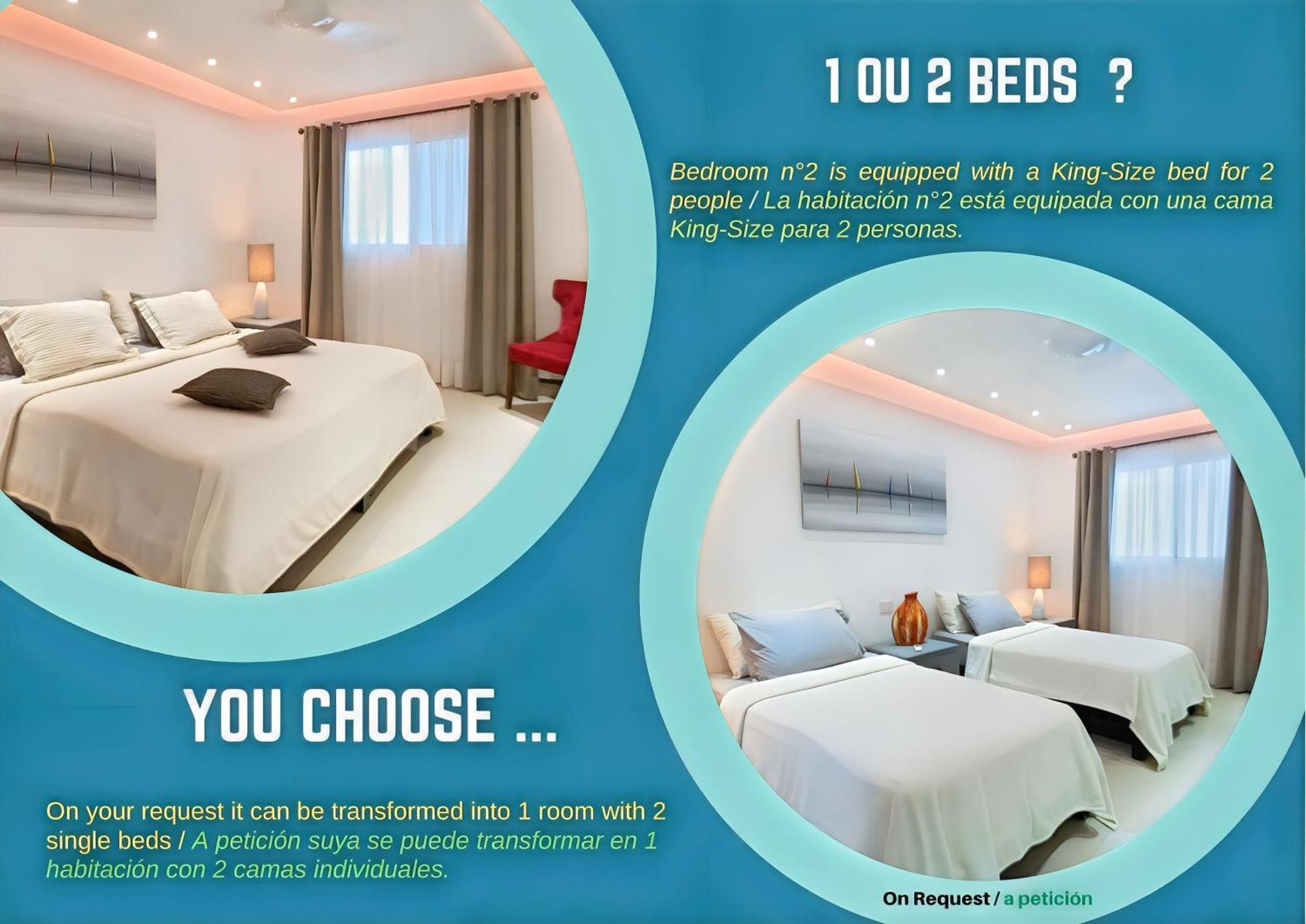 Luxury Duplex -4 Pers- 2Mn Beach&5Th Av, Pool, Gym Playa del Carmen Kültér fotó
