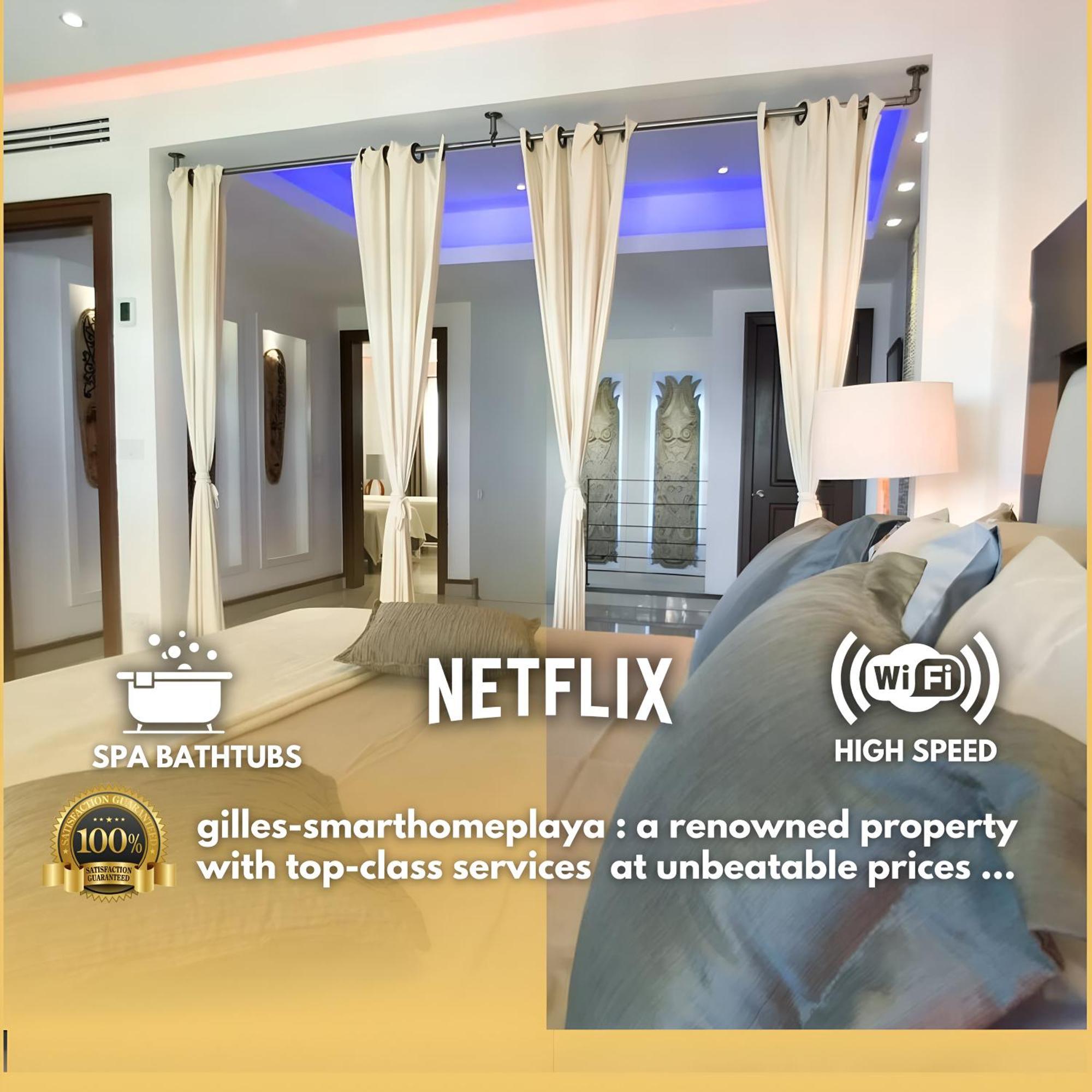 Luxury Duplex -4 Pers- 2Mn Beach&5Th Av, Pool, Gym Playa del Carmen Kültér fotó
